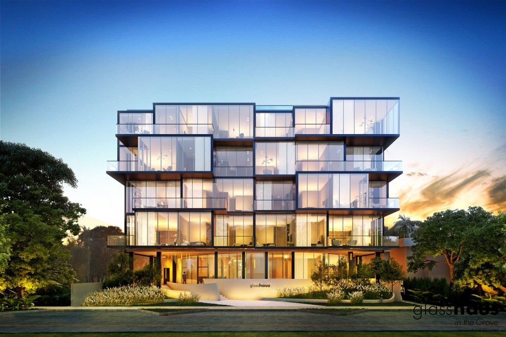 Building Exterior - Glasshaus in Grove 